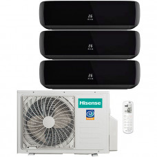 Мульти сплит система Hisense AMS-09UR4SVETG67(B)x3/ AMW3-24U4SZD