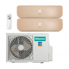 Мульти сплит система Hisense AMS-09UR4SVETG67(C) + AMS-12UR4SVETG67(C)/ AMW3-24U4SZD