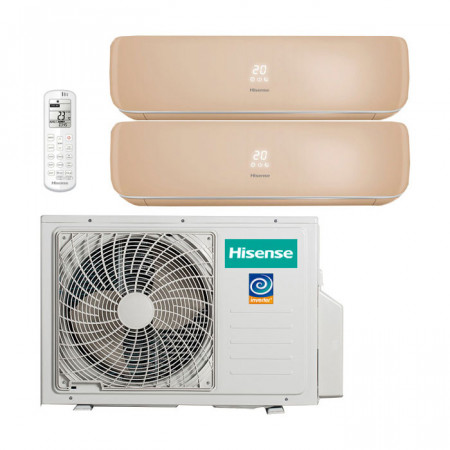 Мульти сплит система Hisense AMS-09UR4SVETG67(C) + AMS-12UR4SVETG67(C)/ AMW3-24U4SZD