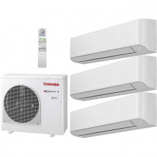 Мульти сплит система Toshiba RAS-B10E2KVG-EEx3/ RAS-3M26U2AVG-E