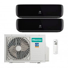 Мульти сплит система Hisense AMS-09UR4SVETG67(B) + AMS-12UR4SVETG67(B)/ AMW3-24U4SZD